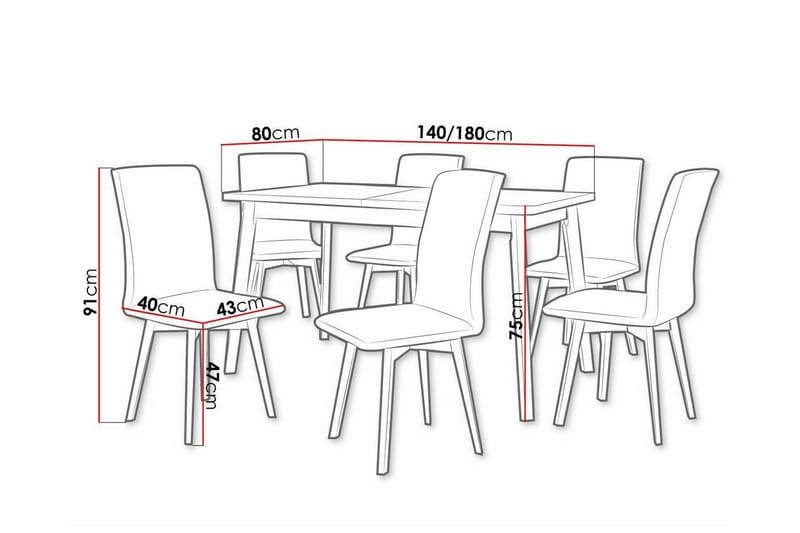 Patrickswell Matgrupp - Products - Möbler - Bord & matgrupp - Matgrupp