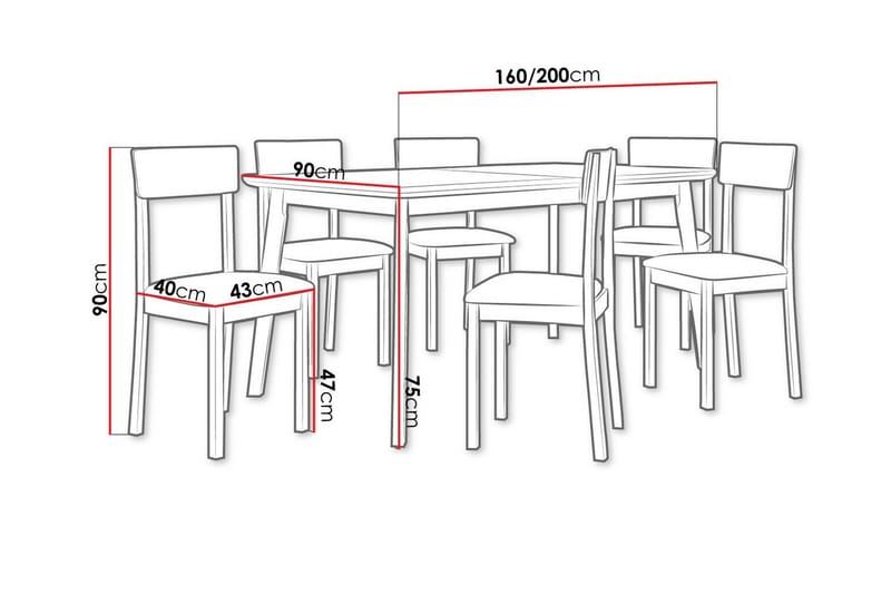Patrickswell Matgrupp - Products - Möbler - Bord & matgrupp - Matgrupp