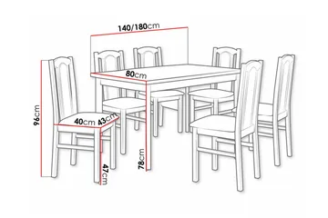 Patrickswell Matgrupp - Products - Möbler - Bord & matgrupp - Matgrupp