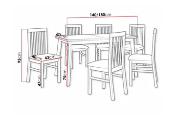 Patrickswell Matgrupp - Products - Möbler - Bord & matgrupp - Matgrupp