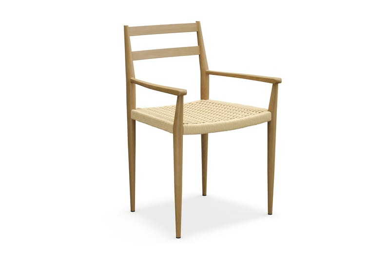 Richeto Matbord 180 cm med 6 st Jamna Karmstolar - Brun - Products - Möbler - Bord & matgrupp - Matgrupp