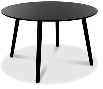 Rosvik matgrupp, matbord med 4 st Carisma sammetsstolar - Svart/Grön