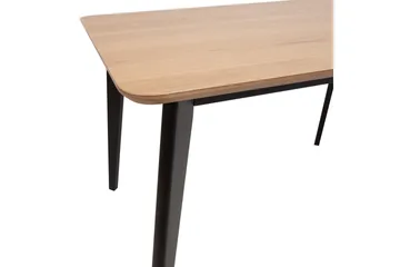 Roxby Matbord 120x80 cm Ek/Svart - Products - Möbler - Bord & matgrupp - Matbord & köksbord