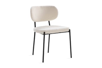 Siena Matgrupp runt 150 cm Svart med 6 Gemmiano Matstolar - Svart - Products - Möbler - Bord & matgrupp - Matgrupp