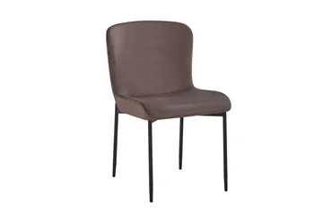 Siena Matgrupp runt 150 cm Valnöt med 6 Elsie Matstolar - Valnöt/Brun - Products - Möbler - Bord & matgrupp - Matgrupp