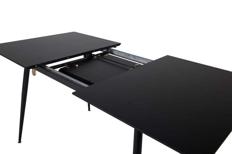 Silar Matbord 120 cm Förlängningsbart - Svart - Products - Möbler - Bord & matgrupp - Matbord & köksbord