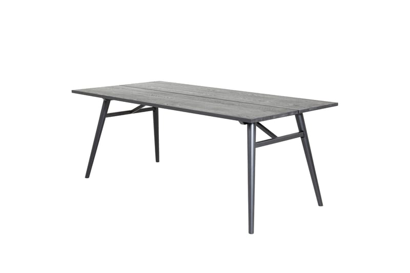 Sleek Matbord 195 cm Förlängningsbart, Svart