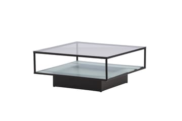Maglehem Soffbord 90x90x37,5 cm - Svart - Products - Möbler - Bord & matgrupp - Soffbord - Soffbord med förvaring
