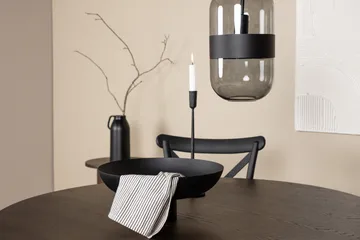 Stone Matgrupp 120 cm Rund med 4 Crosett stolar - Svart - Products - Möbler - Bord & matgrupp - Matgrupp