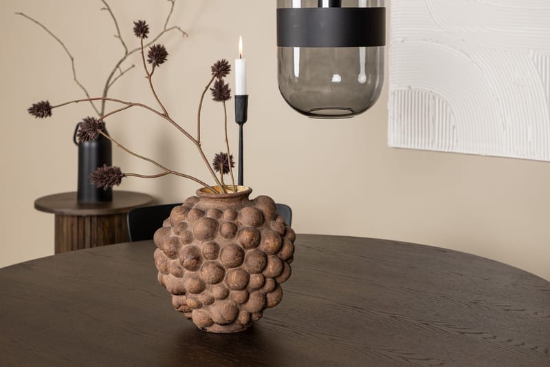 Stone Matgrupp 120 cm Rund med 4 Ursholmen stolar - Svart - Products - Möbler - Bord & matgrupp - Matgrupp