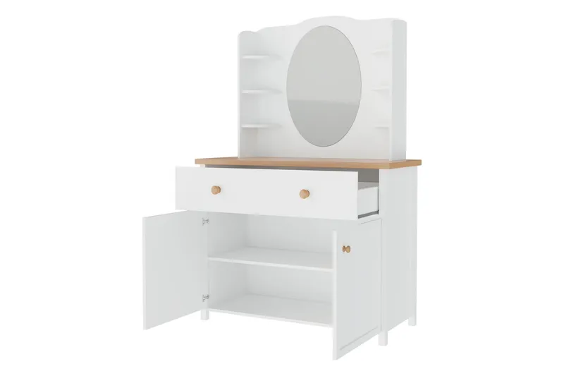 Storys Sminkbord 110x42 cm - Vit - Products - Möbler - Bord & matgrupp - Sminkbord & toalettbord