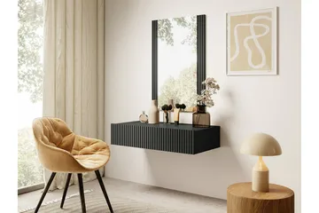 Strontian Sminkbord 80x42 cm Scandinavian Choice Anthracite - Products - Möbler - Bord & matgrupp - Sminkbord & toalettbord