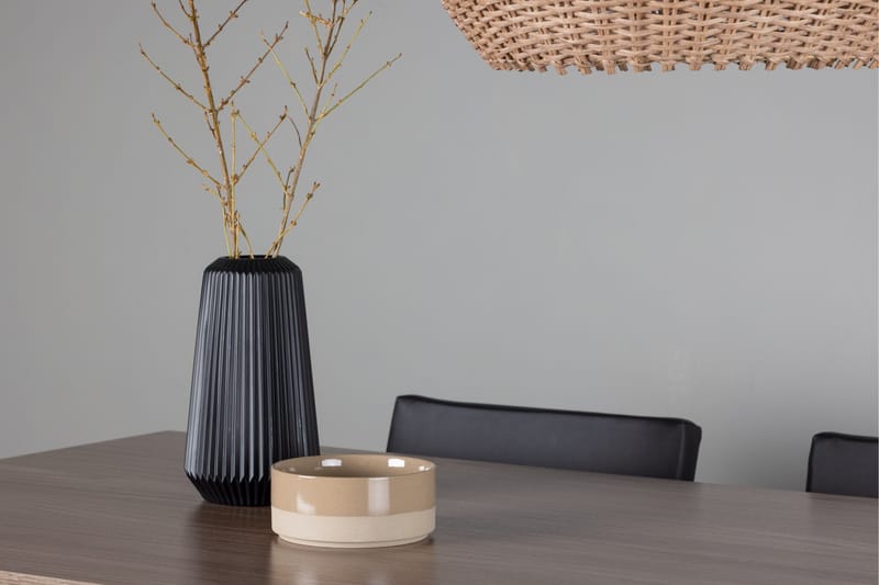 Tempe Matgrupp 140 cm Rektangulär med 4 Kenth Stolar - Svart - Products - Möbler - Bord & matgrupp - Matgrupp