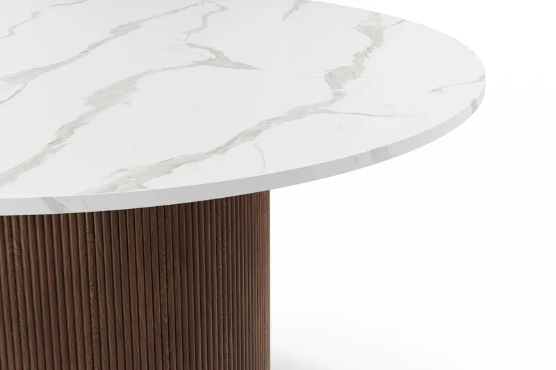 Uppveda Matbord 120 cm Rund - Brun - Products - Möbler - Bord & matgrupp - Matbord & köksbord