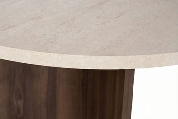 Zalen Matbord 120x75x120 cm - Travertine Walnut - Products - Möbler - Bord & matgrupp - Matbord & köksbord