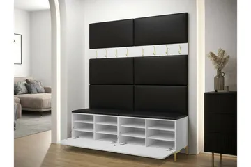 Dunvegan Hallmöbelset 168x46 cm - Mörkbrun - Products - Möbler - Hallmöbler - Möbelset för hall & entre