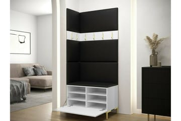 Dunvegan Hallmöbelset 84x46 cm - Svart - Products - Möbler - Hallmöbler - Möbelset för hall & entre