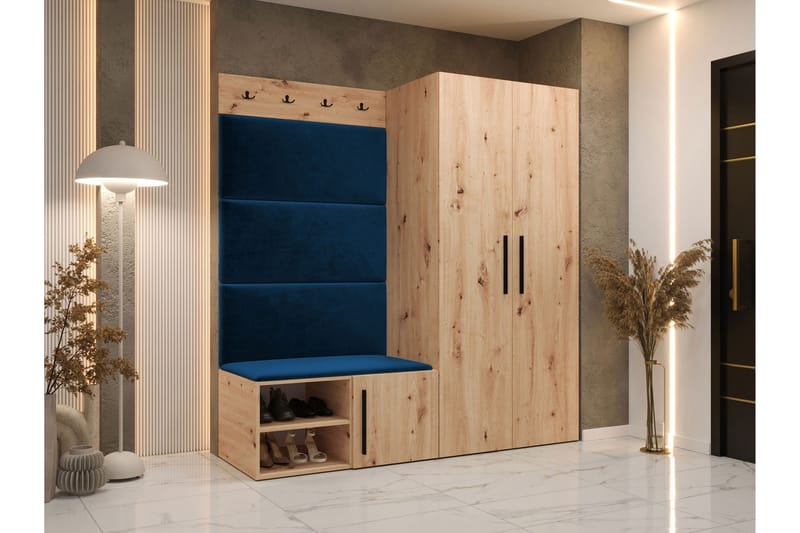 Farosa Hallmöbelset - Brun - Products - Möbler - Hallmöbler - Möbelset för hall & entre