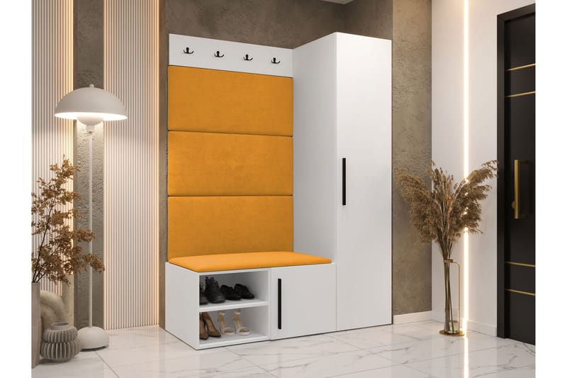 Farosa Hallmöbelset - Svart - Products - Möbler - Hallmöbler - Möbelset för hall & entre