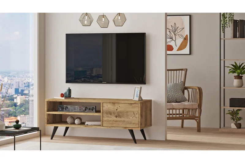 Aniza Tv-bänk 110 cm, Natur