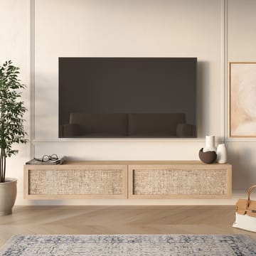 Canto TV-bänk 180x29,6x29,8 cm - Ek - Products - Möbler - TV- & Mediamöbler - TV bänk & mediabänk