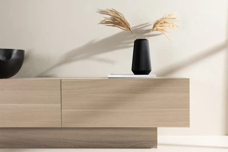 Cuenca Tv-bänk 160x47 cm - Vit - Products - Möbler - TV- & Mediamöbler - TV bänk & mediabänk