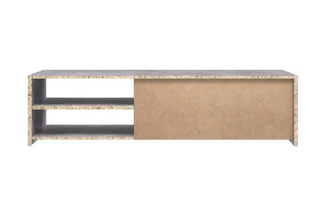 Iztaza Tv-bänk 120 cm - Betonggrå/Vit - Products - Möbler - TV- & Mediamöbler - TV bänk & mediabänk