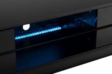 Jugansbo Tv-bänk 36 cm med LED Belysning - Svart - Products - Möbler - TV- & Mediamöbler - TV bänk & mediabänk