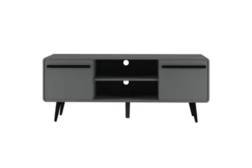 Lowboard Chantal Grå - Grå - Products - Möbler - TV- & Mediamöbler - TV bänk & mediabänk