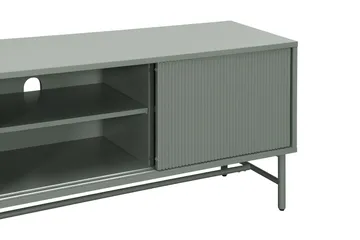 Matterhorn Smal tv-bänk med förvaring 40 cm djup 157 cm bred 58 cm hög - Grön - Products - Möbler - TV- & Mediamöbler - TV bänk & mediabänk