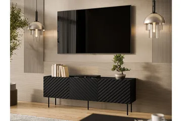 Munkedal Tv-bänk 166 cm - Svart - Products - Möbler - TV- & Mediamöbler - TV bänk & mediabänk