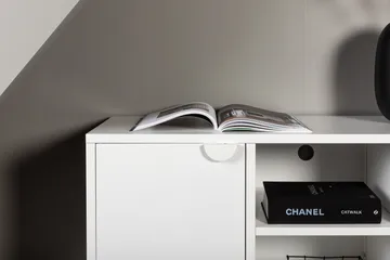 Piring Tv-Bänk 120x40x63 cm - Vit - Products - Möbler - TV- & Mediamöbler - TV bänk & mediabänk