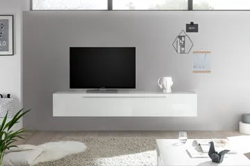 Primo TV-bänk 210 cm - Vit - Products - Möbler - TV- & Mediamöbler - TV bänk & mediabänk