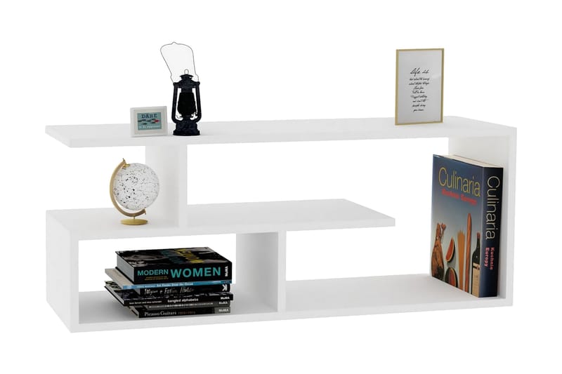 Rinorea Tv-bänk 100x40 cm - Vit - Products - Möbler - TV- & Mediamöbler - TV bänk & mediabänk