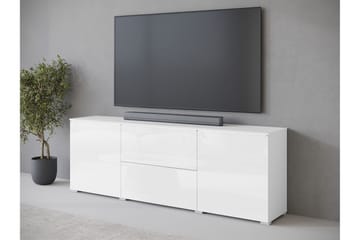 Sherie Tv-bänk 180 cm - Vit - Products - Möbler - TV- & Mediamöbler - TV bänk & mediabänk