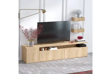 Sinox Tv-bänk 180 cm - Natur/Vit - Products - Möbler - TV- & Mediamöbler - TV bänk & mediabänk