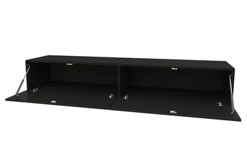 Vasil TV-bänk 180 cm - Svart - Products - Möbler - TV- & Mediamöbler - TV bänk & mediabänk