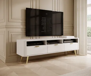 Walia Tv-bänk 162 cm - Vit - Products - Möbler - TV- & Mediamöbler - TV bänk & mediabänk