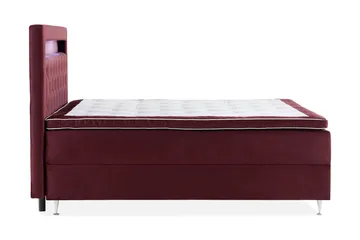 Alessia Förvaringssäng med LED-belysning 160x200 - Röd - Products - Möbler - Säng - Säng med förvaring