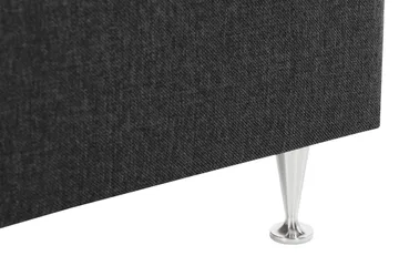 Alessia Komplett Sängpaket med Förvaring LED-belysning 160x200 cm - Svart - Products - Möbler - Säng - Säng med förvaring