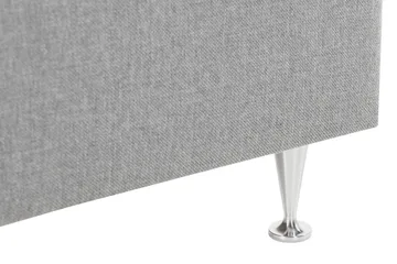 Alessia Komplett Sängpaket med Förvaring LED-belysning 180x200 cm - Grå - Products - Möbler - Säng - Säng med förvaring