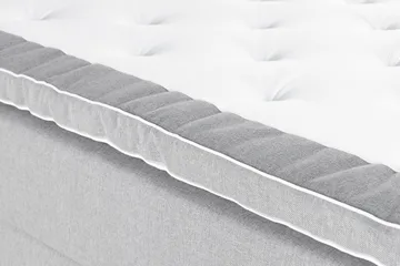 Alessia Komplett Sängpaket med Förvaring LED-belysning 180x200 cm - Grå - Products - Möbler - Säng - Säng med förvaring