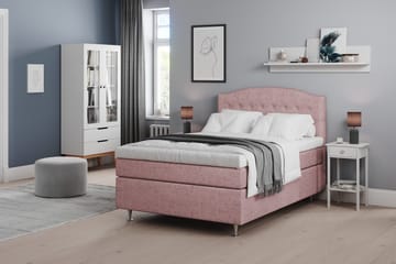 Belda Kontinentalsäng 120x200Fast - Rosa - Products - Möbler - Säng - Enkelsäng