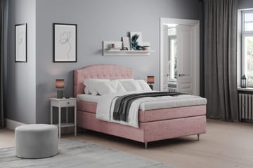 Belda Kontinentalsäng 120x200Fast - Rosa - Products - Möbler - Säng - Enkelsäng