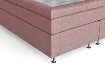 Belda Kontinentalsäng 120x200Medium - Rosa - Products - Möbler - Säng - Enkelsäng