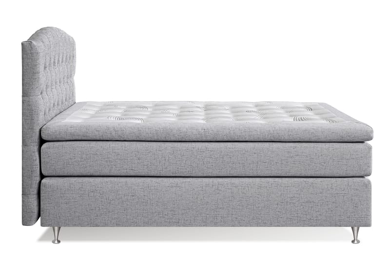 Belda Kontinentalsäng 140x200Fast - Ljusgrå - Products - Möbler - Säng - Kontinentalsäng
