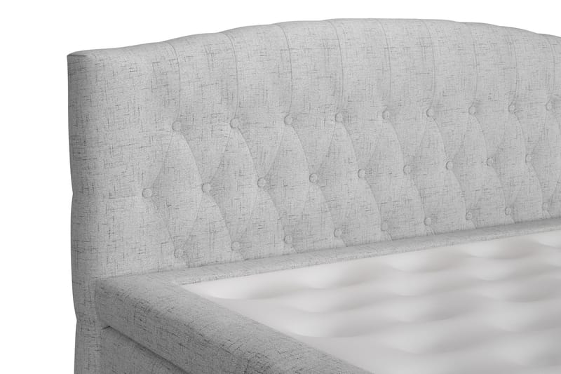 Belda Kontinentalsäng 160x200Fast/Medium - Ljusgrå - Products - Möbler - Säng - Kontinentalsäng