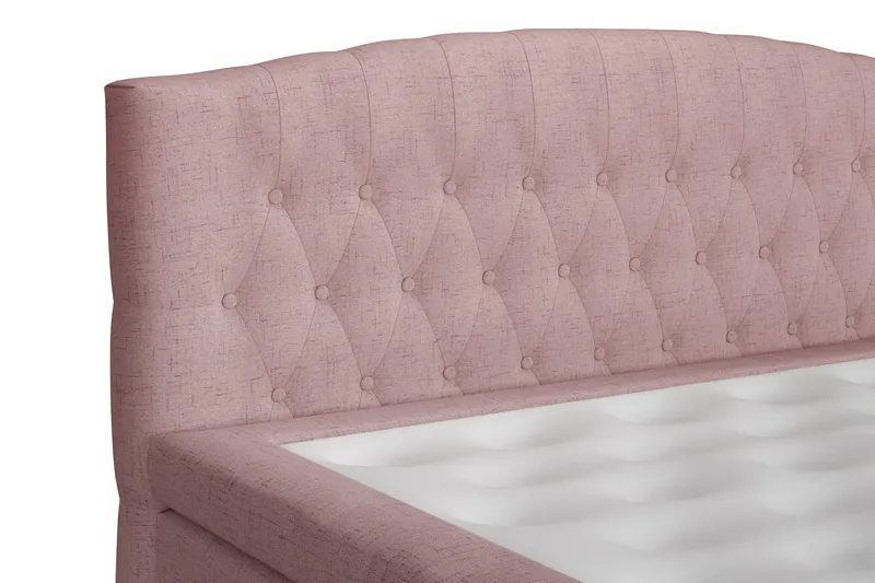 Belda Kontinentalsäng 180x200Fast - Rosa - Products - Möbler - Säng - Kontinentalsäng