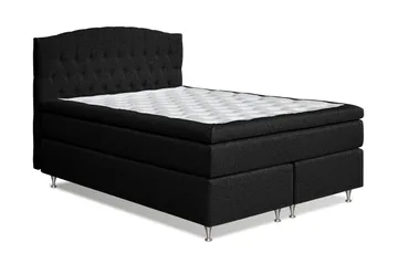 Belda Sängpaket 160x200 Medium - Svart - Products - Möbler - Säng - Kontinentalsäng