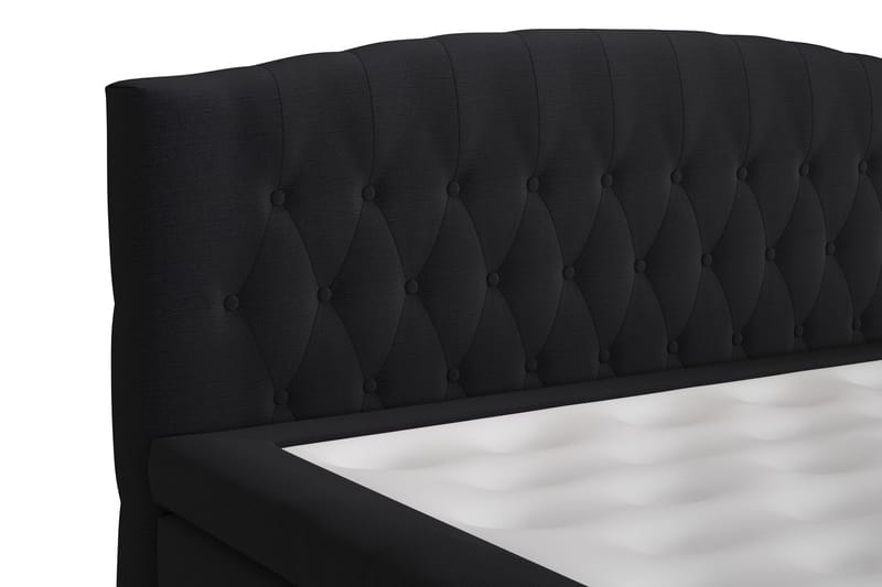 Belda Sängpaket 180x200 Fast - Svart - Products - Möbler - Säng - Kontinentalsäng